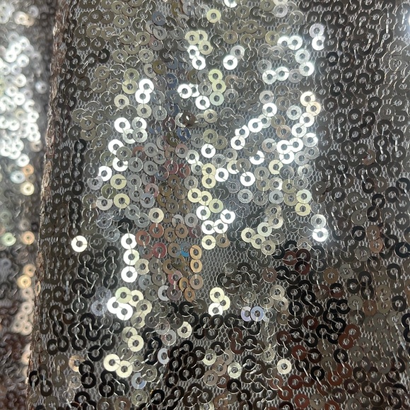 Lulus Light up the Night Champagne sequin dress - Picture 9 of 15